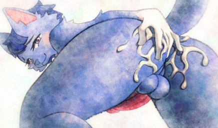 after_anal after_sex ahegao anal anal_fingering anal_masturbation anal_orgasm anal_penetration animal_genitalia animal_penis anthro anus ass_up balls big_balls big_butt big_ears big_penis blue_body blue_fur blue_hair blush bodily_fluids butt butt_focus butt_grab cat_tail crossgender cum cum_in_ass cum_inside cumshot depth_of_field ejaculation fingering fingering_self fingers ftm_crossgender fur genital_fluids genitals hair hand_on_butt hands-free kneeling looking_pleasured male masturbation multicolored_body multicolored_fur nude orgasm penetration penis purple_eyes rear_view simple_background smile smiling_at_viewer solo spread_legs spreading vulva white_background white_body white_fur rispi animal_crossing nintendo villager_(animal_crossing) domestic_cat felid feline felis mammal digital_media_(artwork) hi_res