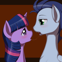 after_kiss blue_body blue_feathers blush bodily_fluids duo feathered_wings feathers female feral fur green_eyes hair horn kissing male multicolored_hair purple_body purple_eyes purple_fur purple_hair romantic romantic_couple saliva saliva_string two_tone_hair wings kloudmutt friendship_is_magic hasbro my_little_pony mythology soarin_(mlp) twilight_sparkle_(mlp) wonderbolts_(mlp) equid equine mammal mythological_creature mythological_equine pegasus unicorn 1:1 digital_media_(artwork) shaded source_request