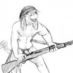 5_fingers :d anthro beanie bodily_fluids clothing cum fingers genital_fluids genitals gun hair happy hat hat_only headgear headgear_only headwear headwear_only hoplophilia humanoid_hands m1_garand male mostly_nude open_mouth open_smile penis penis_in_gun ranged_weapon rifle simple_background smile solo weapon what white_background hladilnik donk_(hladilnik) asinus donkey equid equine mammal 1:1 black_and_white digital_drawing_(artwork) digital_media_(artwork) hi_res monochrome sketch