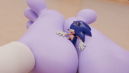 anthro between_feet big_feet blue_body duo extreme_size_difference feet female foot_fetish foot_focus foot_play footjob genitals hand_on_foot male male/female oversized_footjob penile penis purple_body sex size_difference livevil027 sega sonic_the_hedgehog_(series) blaze_the_cat sonic_the_hedgehog eulipotyphlan felid feline hedgehog mammal 16:9 3d_(artwork) digital_media_(artwork) hi_res widescreen