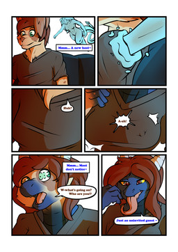 breasts duo expansion female gender_transformation possession tail transformation biobasher mythology dragon ghost lagomorph leporid mammal mythological_creature mythological_scalie rabbit reptile scalie spirit absurd_res comic hi_res