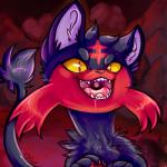 ambiguous_gender bodily_fluids fangs feral fur mouth_shot open_mouth saliva solo teeth tongue uvula meep_(artist) nintendo pokemon felid generation_7_pokemon litten mammal pokemon_(species) 1:1 2016 hi_res