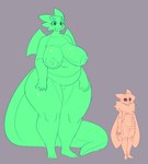 anthro areola balls bangs belly big_areola big_belly big_breasts big_tail breasts chubby_tail duo erection fangs female fur genitals green_body green_scales green_wings hair horn huge_breasts huge_hips huge_thighs humanoid_genitalia humanoid_penis larger_female male navel neck_tuft nipples non-mammal_nipples nude orange_body orange_fur penis scales size_difference smaller_male smile swept_bangs tail teeth thick_thighs tuft wide_hips wings conditional_dnp welwraith mythology marilin_(welwraith) taro_(welwraith) arthropod dragon insect lepidopteran moth mythological_creature mythological_scalie scalie absurd_res hi_res