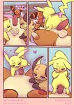 absurd_res ampharos anus balls bodily_fluids cowgirl_position daughter_(lore) english_text female female_on_top feral from_front_position generation_1_pokemon generation_2_pokemon genitals group group_sex hi_res litho_(stormysparkler) m'lady_(milachu92) male milachu milachu92 mother_(lore) mother_and_child_(lore) mother_and_daughter_(lore) nintendo on_bottom on_top parent_(lore) parent_and_child_(lore) parent_and_daughter_(lore) penetration penis pikachu pokemon pokemon_(species) pussy raichu saliva saliva_string sex size_difference text threesome trio vaginal vaginal_penetration