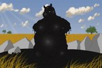 2016 anthro belly big_belly big_breasts breasts common_hippopotamus dreamworks dripping female front_view gloria_the_hippopotamus half-closed_eyes hand_on_hip hippopotamid light light_beam looking_at_viewer madagascar_(series) mammal messy mud mud_covered muddy narrowed_eyes nude obese obese_anthro obese_female outside overweight overweight_anthro overweight_female robthehoopedchipmunk smile smirk solo standing sunbeam sunlight tar tar_pit