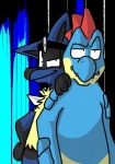 ambiguous_gender doctor feraligatr looking_at_viewer lucario nintendo pokémon reptile scalie unknown_artist video_games
Rating: Safe
Score: 4
User: cookiekangaroo
Date: August 02, 2012