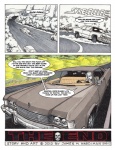 2012 anthro car comic driving english_text female ford halloween holidays inside_car james_m_hardiman lincoln_(1966) lincoln_(car_brand) lori_(jmh) mammal mephitid natasha_(jmh) skunk text the_end vehicle