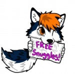 cuddling free_snuggles holding_object holding_sign male sign simple_background solo tail text white_background resiakai indecisivepuppy kit_husky canid canine canis domestic_dog husky mammal nordic_sled_dog spitz 2013 english_text low_res