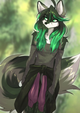 anthro armwear biped bottomwear breasts clothed clothed_anthro clothed_female clothing countershade_torso countershading female front_view fully_clothed fully_clothed_anthro fully_clothed_female fur hair inner_ear_fluff outside solo spots standing tail topwear tuft tinygaypirate canid canine fox mammal 2026 absurd_res digital_drawing_(artwork) digital_media_(artwork) hi_res