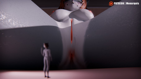 anthro anus bed bedroom breasts duo extreme_size_difference female furniture genitals male male/female micro size_difference sleeping vulva monarquis momo_(monarquis) romy_(monarquis) domestic_cat felid feline felis mammal pantherine snow_leopard 16:9 3d_(artwork) 4k absurd_res digital_media_(artwork) hi_res widescreen