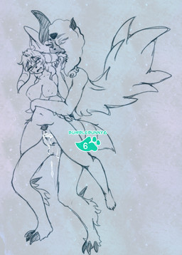 ahegao animal_genitalia animal_penis anthro anthro_on_anthro anthro_penetrated anthro_penetrating aroused belly big_breasts big_dom_small_sub big_knot big_penis bite bodily_fluids breasts cross-eyed cum cum_in_vagina cum_inside curly_hair dangling digitigrade dominant dominant_female dominant_intersex duo duo_focus ear_bite ejaculation erection female fluffy forced from_behind_position fucked_silly genital_fluids genitals group gynomorph hair heart_symbol horn hug huge_breasts huge_penetration huge_penis intersex intersex/female knot knotted_penis larger_female larger_intersex leaking leaking_cum leaking_pussy looking_pleasured mind_break narrowed_eyes nude open_mouth overweight overweight_female penetration penis pubes rape sex sheath size_difference size_play slightly_chubby slightly_chubby_female smaller_female smaller_penetrated standing standing_sex submissive submissive_female teeth thick_thighs vaginal vaginal_penetration vulva wide_hips wings bumblebunny6 nintendo pokemon absol eeveelution generation_2_pokemon generation_3_pokemon generation_6_pokemon mega_absol mega_evolution pokemon_(species) umbreon holding_(disambiguation) absurd_res hi_res sketch