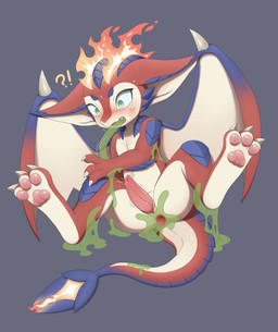 anal anus gaping gaping_anus genitals male oral penis slime young kalu_fox league_of_legends mythology riot_games tencent smolder_(lol) dragon mythological_creature mythological_scalie scalie absurd_res digital_media_(artwork) hi_res tagme