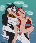 2019 4_toes 5_fingers abs ahegao alaskan_malamute anthro anthro_on_anthro anthro_penetrated anthro_penetrating anthro_penetrating_anthro anthrofied athletic athletic_anthro athletic_male balls balto_(series) biceps black_body black_fur black_nose blush bodily_fluids breast_grab breast_squeeze breasts breath canid canine canis claws clitoral_hood clitoris collar collar_only conditional_dnp cum cum_in_pussy cum_inside dialogue digital_media_(artwork) domestic_dog drooling duo english_text eye_roll feet female female_penetrated finger_claws fingers fluff-kevlar fur genital_fluids genitals grope groping_from_behind hand_on_breast heart_symbol hindpaw humanoid_hands husky jenna_(balto) licking_arm looking_aside looking_pleasured male male/female male_penetrating male_penetrating_female mammal mostly_nude multicolored_body multicolored_fur muscular muscular_anthro muscular_male navel nipples nordic_sled_dog nude offscreen_character open_mouth open_smile panting paws penetration penile penile_penetration penis penis_in_pussy pussy red_body red_fur reverse_stand_and_carry_position saliva saliva_string scarf scarf_only sex smile snarling speech_bubble spitz spread_legs spreading squeezing standing standing_sex steele_(balto) tan_body tan_fur text toe_claws toes tongue tongue_out two_tone_body two_tone_fur universal_studios vaginal vaginal_penetration white_body white_fur