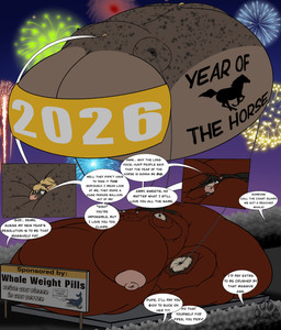 air_inflation anthro banner banner_advertisement belly belly_expansion big_belly big_breasts big_butt body_inflation breast_expansion breasts butt butt_expansion duo expansion female fireworks huge_belly huge_breasts huge_butt hyper hyper_belly hyper_breasts hyper_butt hyper_inflation immobile inflation morbidly_obese morbidly_obese_anthro morbidly_obese_female obese obese_anthro obese_female overweight overweight_anthro overweight_female sky speech_bubble spherical_inflation text weight_gain cartoonyshepherdnsfw chinese_zodiac new_year_2026 year_of_the_horse abigail_(cartoonyshepherdnsfw) claire_(cartoonyshepherdnsfw) equid equine horse mammal 2026 absurd_res english_text hi_res