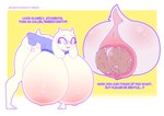 anus big_breasts birth bottomless breasts breech_birth butt clothed clothing eyewear female genitals glasses huge_breasts hyper live_birth pregnant pregnant_female pussy sex_education shirt shirt_only simple_background solo tail text topwear topwear_only young gunbangjindog undertale_(series) toriel bovid caprine goat mammal absurd_res english_text hi_res