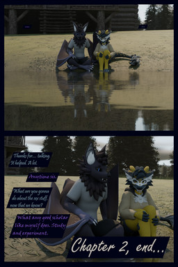 anthro arm_warmers armwear blue_body blue_fur bottomwear clothing dialogue eye_contact female fur hoodie leg_warmers legwear looking_at_another male multicolored_body multicolored_fur purple_body purple_fur shirt shorts text topwear flailingfornication bat kobold mammal nardoragon scalie 2:3 3d_(artwork) absurd_res comic digital_media_(artwork) english_text hi_res brother_(lore) sibling_(lore) sister_(lore)