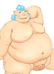 anthro balls belly big_balls big_balls_small_penis big_belly blush body_hair disproportionate_genitalia genitals hairy_balls kemono male moobs navel nipples obese obese_male overweight overweight_male penis simple_background sitting small_penis solo white_background doguma-sin lifewonders tokyo_afterschool_summoners ganglie_(tas) mammal suid suina sus_(pig) wild_boar 2024 hi_res