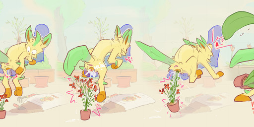 ahegao ambiguous_gender anus arched_back bodily_fluids clitoral disembodied_hand dripping duo ejaculation female female/ambiguous female_orgasm feral fingering flower genital_fluids growling looking_pleasured orgasm orgasm_face outside plant pussy_juice_collecting screaming solo_focus tentacles vaginal_fluid_drip vaginal_fluids vaginal_squirting vine_tentacles quizzical_(artist) nintendo pokemon canid canine eeveelution generation_4_pokemon leafeon mammal pokemon_(species) hi_res