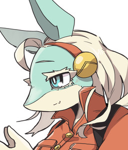 accessory anthro black_eyes blonde_eyebrows blonde_eyelashes blonde_hair blue_eyes blush blush_lines button_(fastener) clothed clothed_anthro clothed_female clothing collared_shirt dress_shirt eyebrows eyelashes female female_anthro fingers glistening glistening_eyes hair hair_accessory kemono mouth_closed multicolored_eyes narrowed_eyes pupils red_clothing red_shirt red_topwear shirt short_hair short_snout simple_background snout solo tan_body teal_body teal_ears topwear white_background white_pupils white_sclera ke_mo_suke my_hero_academia ippan_josei mammal quirked_human_(my_hero_academia) 2025 bust_portrait digital_drawing_(artwork) digital_media_(artwork) hi_res japanese_description portrait shaded