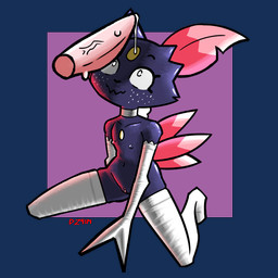 anthro armwear big_penis bodily_fluids chest_gem claws clitoral_hood clothing elbow_gloves female finger_claws flat_chested freckled_face freckles gem genital_fluids genitals gloves handwear head_gem kneeling legwear male male/female navel neck_bow nervous nervous_smile nipples penis precum tail thigh_highs vulva wide_eyed deadzephyr4114 nintendo pokemon frostbite_(deadzephyr4114) soto_(sotu) generation_2_pokemon pokemon_(species) sneasel 1:1 alpha_channel hi_res