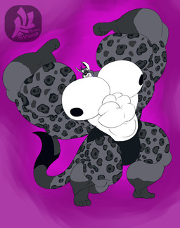 abs anthro biceps big_muscles big_pecs huge_muscles huge_pecs hyper hyper_muscles hyper_pecs male muscular muscular_anthro muscular_arms muscular_male nipples pecs solo fujiyama_samoyed mythology bovid bovine canid canine canis cattle deer dragon hybrid lagomorph leporid mammal mythological_creature mythological_scalie rabbit scalie wolf absurd_res hi_res