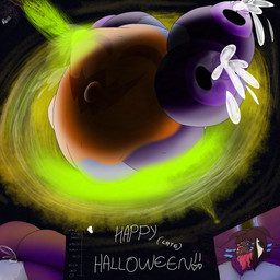 ahegao astronomical_hyper belly big_belly big_breasts big_butt bodily_fluids breasts butt female fluffy huge_belly huge_breasts huge_butt hyper hyper_belly hyper_breasts hyper_butt lactating looking_pleasured multi_breast multi_eye multitongues pregnant slime_tail tentacles project_alex abissal 1:1 absurd_res hi_res