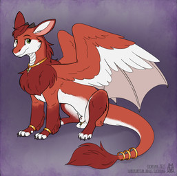animal_genitalia balls black_claws claws eyebrows feathers feral fully_sheathed fur fur_tuft genitals green_eyes iris looking_at_viewer male mane pupils quadruped scales sheath solo tail tail_tuft tuft white_balls white_body white_feathers white_scales white_sheath white_tail wings lichfang mythology dragon mythological_creature mythological_scalie scalie full-length_portrait hi_res portrait