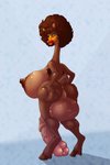 afro anthro anus balls big_balls big_breasts big_penis breasts ear_piercing ear_ring genitals gynomorph huge_balls huge_breasts huge_penis hyper hyper_balls hyper_breasts hyper_genitalia hyper_penis intersex lipstick makeup nipples non-mammal_balls non-mammal_breasts non-mammal_nipples one_eye_closed penis piercing ring_piercing solo vein veiny_penis wink helaviskrew yvette_(vikbys) anatid anseriform avian bird duck equid equine horse hybrid mammal hi_res