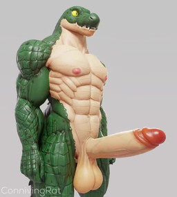 abs anthro balls becoming_erect big_balls big_muscles big_penis blinking bouncing_balls claws countershading erection flaccid foreskin genitals grey_background huge_penis humanoid_genitalia humanoid_penis male muscular muscular_anthro muscular_male navel nipples non-mammal_balls non-mammal_nipples nude obliques pecs penis retracted_foreskin saggy_balls simple_background solo standing teeth text thick_neck thick_penis throbbing throbbing_penis uneven_balls vein veiny_penis connivingrat helm_(connivingrat) crocodile crocodilian reptile scalie 2021 3d_(artwork) 3d_animation animated artist_name digital_media_(artwork) high_framerate no_sound short_playtime video