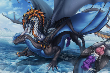 anal anal_orgasm anal_penetration anus ass_up bodily_fluids claws cum cum_in_ass cum_inside cum_while_penetrated cumshot cutaway detailed_background duo ejaculation feral feral_on_feral feral_penetrated feral_penetrating feral_penetrating_feral from_behind_position genital_fluids genitals hands-free ice knot low-angle_view male male/male male_penetrated male_penetrating male_penetrating_male mounting orange_claws orgasm penetration penile penile_penetration penis penis_in_ass purple_penis red_eyes sex worm's-eye_view wia european_mythology mythology rodagor vibrato_(therussbuss) dragon mythological_creature mythological_scalie scalie western_dragon hi_res