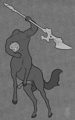 animal_genitalia animal_penis equine_genitalia equine_penis genitals jack-o'-lantern male melee_weapon penis polearm solo spear weapon bambii_arts european_mythology greek_mythology irish_mythology mythology headless_horseman centaur dullahan equid equid_taur humanoid_taur mammal mammal_taur taur absurd_res hi_res monochrome