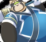 anthro belly big_belly black_nose brown_body clothed clothing kemono male obese obese_male overweight overweight_male solo marumu_5656 lifewonders live_a_hero shoen canid canine mammal raccoon_dog tanuki 2025 hi_res