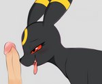 2021 arteficialtrees bedroom_eyes bestiality black_body black_eyes black_fur black_nose boop digital_media_(artwork) duo eeveelution erection eyelashes faceless_character faceless_human faceless_male fangs female female_focus feral feral_focus fur generation_2_pokemon genitals grey_background half-closed_eyes human human_on_feral humanoid_genitalia humanoid_penis imminent_fellatio imminent_oral interspecies looking_at_genitalia looking_at_penis male male/female mammal markings narrowed_eyes nintendo open_mouth open_smile penis pokemon pokemon_(species) pokephilia red_sclera seductive shaded simple_background smile solo_focus teeth tongue tongue_out umbreon yellow_markings