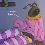 anthro bed bottomwear clothing femboy furniture legwear lying lying_on_bed male on_bed pink_clothing plant shelf shorts solo thigh_highs tight_bottomwear tight_clothing tight_shorts pinnati arthropod bee hymenopteran insect 1:1 hi_res