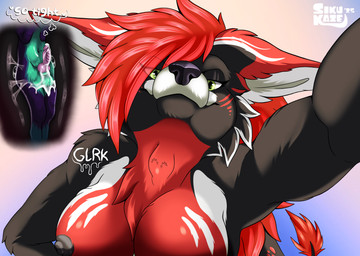 anthro anthro_pred anthro_prey balls black_insides black_nipples bodily_fluids breasts cum cum_in_throat cum_inside cutaway detailed_fur dialogue dominant dominant_female duo ejaculating_on_self ejaculating_prey ejaculation erection extreme_size_difference fangs female female_anthro female_pred forced fur fur_markings genital_fluids genitals internal knot knotted_penis looking_at_viewer looking_up looking_up_at_viewer male male/female male_anthro markings micro mouth_closed multicolored_body multicolored_fur neck_bulge nipples nude nude_anthro nude_female open_mouth oral_vore penis predator/prey pushing_out saliva saliva_string scales simple_background size_difference smile speech_bubble submissive submissive_male swallowed swallowed_alive swallowing_sound_effect teeth text tight_fit unwilling_prey vore sikukaze mythology cinder_(marley_n_friends) siku_(sikukaze) canid canine dragon furred_dragon furred_scalie hybrid mammal mythological_creature mythological_scalie scalie prey_(disambiguation) detailed hi_res
