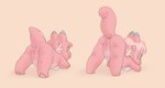 anthro anus blush butt female feral fur fusion genitals hair horn humanoid_genitalia humanoid_pussy looking_at_viewer looking_back nude pink_body pink_fur pink_hair pokemon_fusion presenting presenting_hindquarters presenting_pussy pussy rear_view simple_background solo tail toddler white_body white_fur wings young young_anthro young_female storagepc nintendo pokemon pechy clefairy generation_1_pokemon hybrid nidorina pokemon_(species) digital_media_(artwork) adult_(lore)