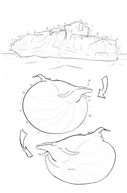 ambiguous_gender belly big_belly cargo_ship digestion directional_arrow feral feral_pred heart_symbol huge_belly hyper hyper_belly merchant_ship obese obese_feral object_vore overweight overweight_feral sea sequential_arrow ship solo vehicle vore water watercraft weight_gain kritko aquatic baleen_whale cetacean humpback_whale mammal whale 2022 comic hi_res monochrome sequence
