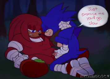 andromorph andromorph/male andromorph_penetrated anthro anthro_on_anthro anthro_penetrated anthro_penetrating anthro_penetrating_anthro bandage bandage_wraps blush bodily_fluids clothing cum cum_from_vagina cum_in_vagina cum_inside cum_kiss cumshot dialogue duo ejaculation erection eyes_closed footwear forest forest_background genital_fluids genitals gloves green_eyes hand_on_neck handwear humanoid_genitalia humanoid_penis humanoid_vulva intersex intersex/male intersex_penetrated intimate kissing kissing_while_penetrated kissing_while_penetrating legs_back legs_up looking_at_genitalia looking_at_penis lying male male_penetrating male_penetrating_andromorph male_penetrating_intersex muscular muscular_andromorph muscular_anthro muscular_intersex nature nature_background on_back open_mouth penetration penile penile_penetration penis plant purple_eyes romantic scarf sex sharp_teeth shoes speech_bubble spread_legs spreading tail teeth text thrusting tree vaginal vaginal_fluids vaginal_penetration vulva meowwabae sega sonic_boom sonic_the_hedgehog_(series) knuckles_the_echidna sonic_the_hedgehog echidna eulipotyphlan hedgehog mammal monotreme 2d_animation animated digital_media_(artwork) english_text frame_by_frame multiple_scenes no_sound short_playtime watermark webm widescreen