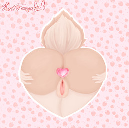anal anal_penetration anthro buttplug buttplug_in_ass buttplug_insertion female genitals holidays masturbation object_in_ass penetration plug_(sex_toy) plug_insertion sex_toy sex_toy_in_ass sex_toy_insertion solo tail vulva hulifennya valentine's_day lagomorph leporid mammal rabbit 2026 absurd_res hi_res