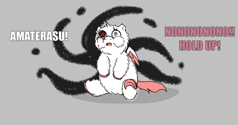 1_horn ambiguous_feral ambiguous_gender blood blood_from_eye bodily_fluids eyelashes feathered_wings feathers feral fur gore grey_background hooves horn open_mouth pained_expression pink_hooves pink_tail pink_wings purple_eyes simple_background sitting solo tail text white_body white_fur wings young young_ambiguous young_feral nekuchan fluffy_pony mythology dolly_(nekuchan) equid equine fluffy_pony_(species) mammal mythological_creature mythological_equine winged_unicorn 2021 digital_media_(artwork) english_text