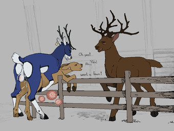 bodily_fluids cuckold cum female feral feral_on_bottom feral_on_feral feral_on_top forced from_behind_position genital_fluids group male male/female penetration plap pregnant pregnant_female rape rear_view rope sex trio vaginal vaginal_penetration jeffusherb deer mammal sketch