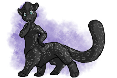 ambiguous_gender chibi fluffy fluffy_tail fur markings nude solo spots spotted_body surprised tail rhari felid felid_taur mammal mammal_taur pantherine pantherine_taur snow_leopard snow_leopard_taur taur 3:2