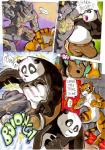 2014 anthro balls bear better_late_than_never big_breasts blush breasts butt comic daigaijin dialogue dreamworks english_text erection exclamation_point felid female fight filth fur genitals giant_panda group kung_fu_panda male mammal master_po_ping master_tigress murid murine muscular muscular_male nude painting_(artwork) pantherine penis punch pus pussy pustule rat rodent speech_bubble std text tiger traditional_media_(artwork) vein watercolor_(artwork)