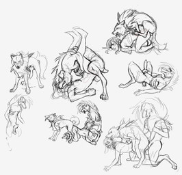 all_fours anal anal_penetration animal_genitalia animal_penis anthro anthro_on_feral anthro_penetrating anthro_penetrating_feral ass_to_ass ball_gag balls balls_deep bestiality biped bisexual bodily_fluids canine_genitalia canine_penis claws cum cum_inside cum_while_penetrated digitigrade duo erection female female_penetrated feral feral_penetrated feral_penetrating feral_penetrating_human finger_claws from_behind_position gag genital_fluids genitals group group_sex human_on_feral human_penetrated interspecies knot knotting male male/female male/male male_penetrated male_penetrating male_penetrating_female male_penetrating_male mounting penetration penis pokephilia quadruped sex toe_claws train_position trio versatile quadropes nintendo pokemon canid canine generation_7_pokemon human lycanroc mammal midday_lycanroc midnight_lycanroc pokemon_(species) absurd_res hi_res sketch