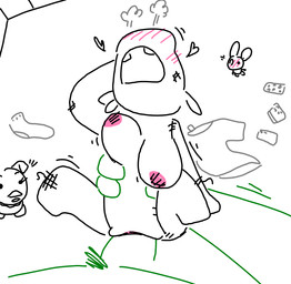 anthro blush bouncing_breasts breasts clothing duo_focus erection female first_person_view fleshlight_position footwear genitals group heart_symbol holding_character large_penetration larger_male legwear living_condom male male/female male_penetrating male_pov nipples nude open_mouth penetration penile penile_penetration penis plushie plushophilia sex size_difference smaller_female smaller_penetrated socks vaginal vaginal_penetration vulva the_weaver toybox_pals anon mr._bun-bun_(toybox_pals) mrs._pig_(toybox_pals) princess_hippo_(toybox_pals) animate_inanimate common_hippopotamus domestic_pig hippopotamid human lagomorph leporid living_plushie mammal rabbit suid suine sus_(pig) sketch