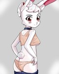 anthro female sheriff solo bigmi_nono spicylotor babybus monkey_sheriff_(babybus) rabbit_sheriff_(monkey_sheriff) lagomorph leporid mammal rabbit hi_res