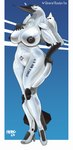 aircraft airplane anthro big_breasts breasts chrome_body clothing female footwear hand_on_breast hand_on_butt high_heels machine shoes simple_background solo vehicle havoc63 u.s._air_force aircraft_humanoid living_aircraft living_machine living_vehicle absurd_res hi_res