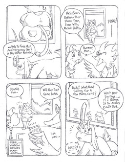 adolescent anthro big_breasts big_butt blush blush_lines breasts buckteeth butt cellphone clothed clothed_anthro clothed_female clothed_male clothing crawling crawling_away cross dialogue ear_up electronics eyelashes eyewear female fully_clothed fully_clothed_anthro fully_clothed_female fully_clothed_male glasses group holy_cross horn long_eyelashes male mature_female motion_lines nude nude_anthro nude_female open_window phone school sitting smartphone sneaking speech_bubble teeth text texting trolling wearing_glasses whispering young circe_(artist) deltarune undertale_(series) berdly catti_cattenheimer monster_kid toriel toriel_(deltarune) avian bird bovid caprine domestic_cat felid feline felis goat lizard mammal monster reptile scalie black_and_white comic english_text hi_res monochrome traditional_media_(artwork)