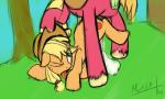 2013 all_fours applejack_(mlp) ass_up big_macintosh_(mlp) blonde_hair cowboy_hat cum cum_pool cutie_mark duo equine female feral freckles friendship_is_magic fur green_eyes hair hat horse incest male mammal mostazathy my_little_pony one_eye_closed open_mouth orange_fur orange_hair outside pony red_fur sex signature straight tongue tree
Rating: Explicit
Score: 9
User: lemongrab
Date: October 03, 2013