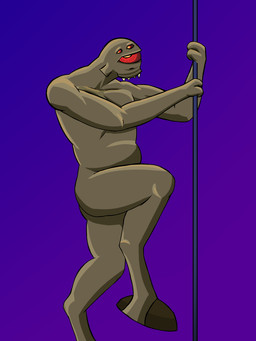 dancing male pole pole_dancing solo hob! half-life valve valve_corporation alien vortigaunt 3:4 hi_res